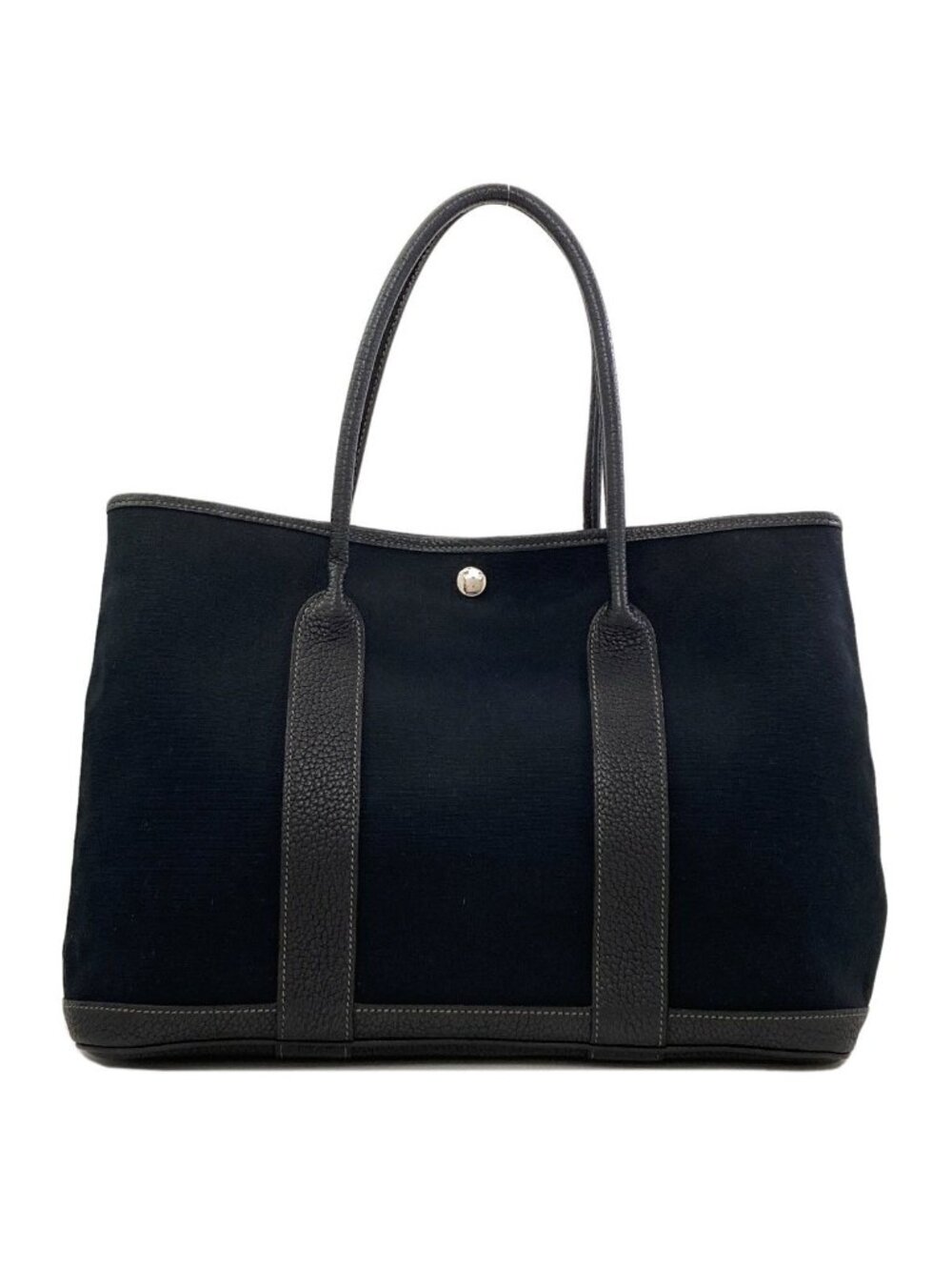 Hermes Garden Party PM Tote Bag Toile Negonda
